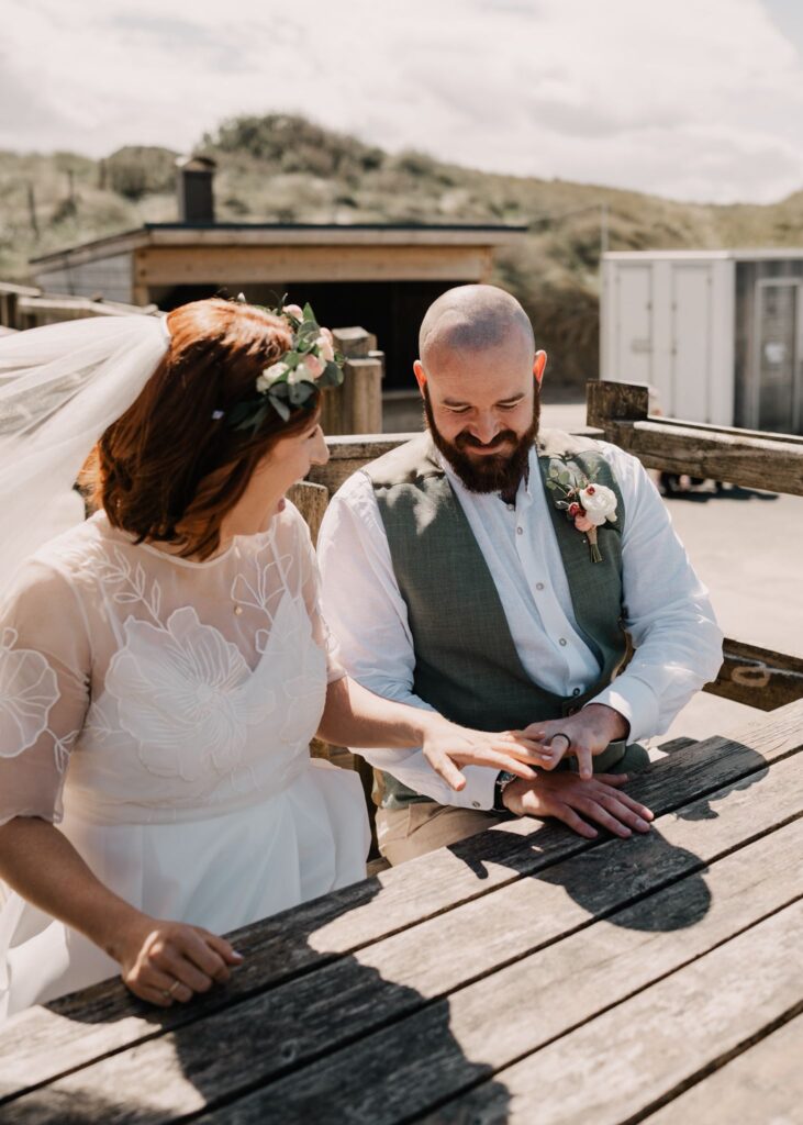 humanist wedding ceremony Northern Ireland outdoor